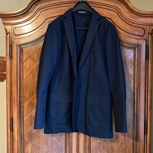Classic navy blazer